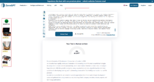 AI free content report