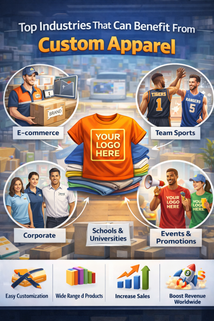 Top Industries That Can Benefit From Custom Apparel