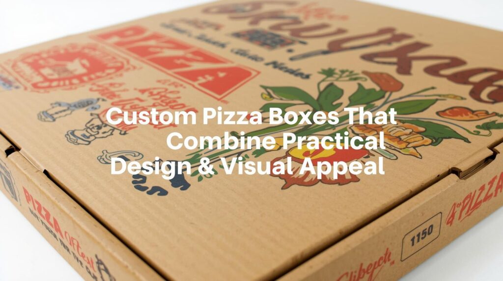 Custom Pizza Boxes That Combine Practical Design with Visual Appeal
