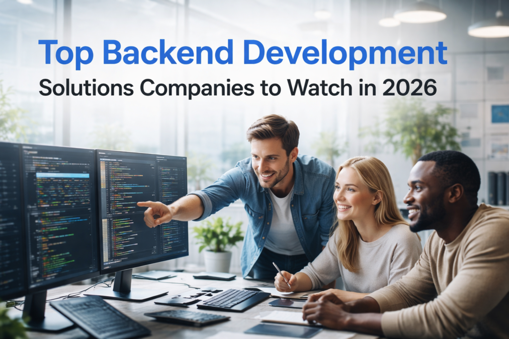 Top Backend Development Solutions Companies to Watch in 2026